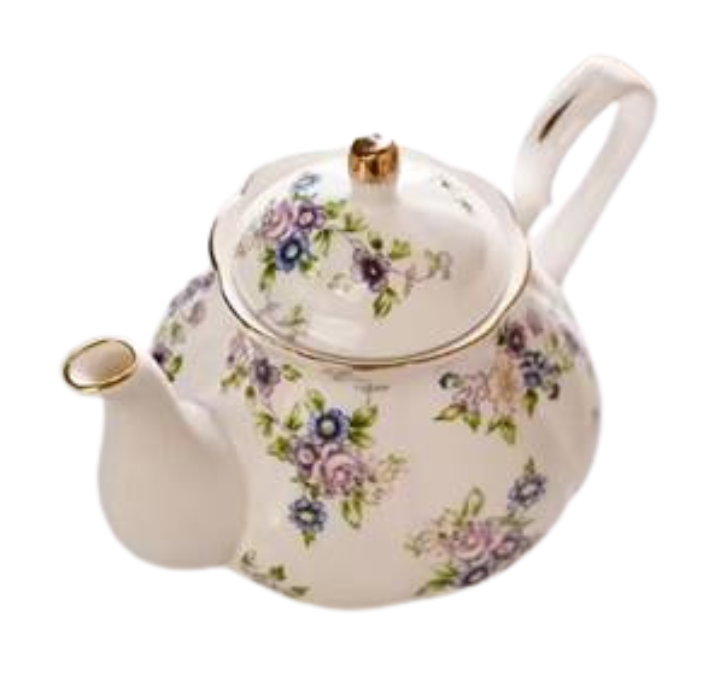 Floral Ceramic Teapot - Small
