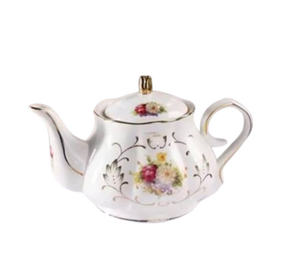 Floral Ceramic Teapot