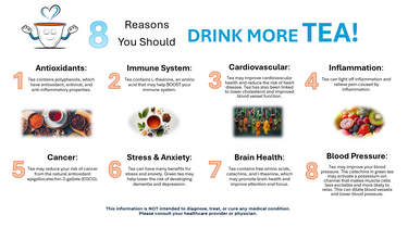 Resons Tea 8 Reasons to Drink Tea – SereniTea Cup