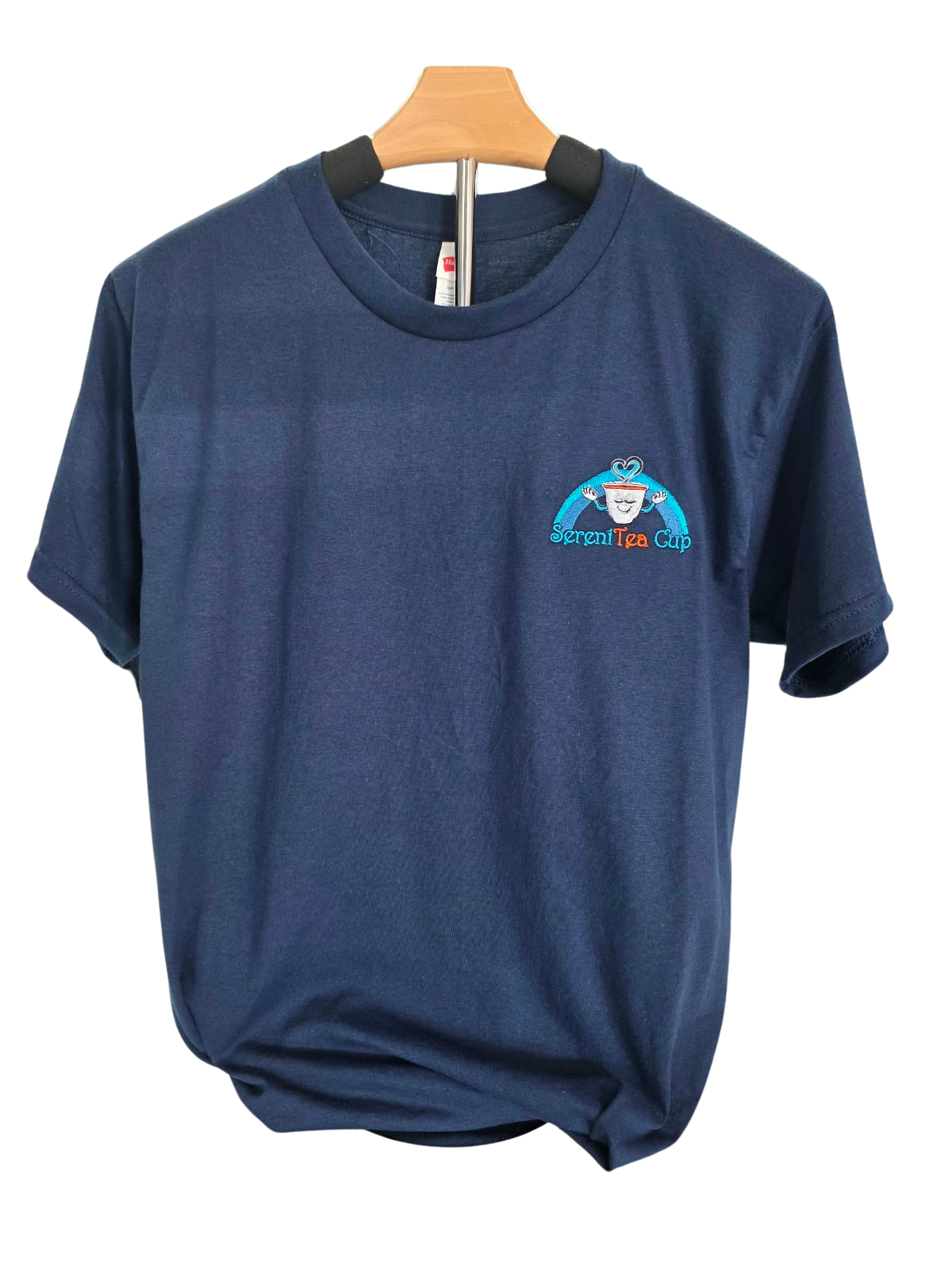 Embroidered SereniTea Cup Tea-Shirt