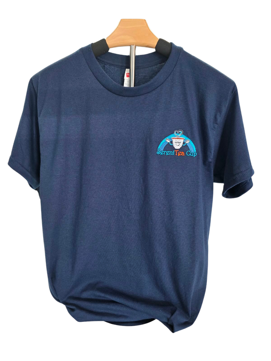 Embroidered SereniTea Cup Tea-Shirt