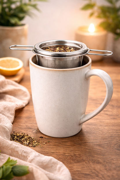 Infuser with foldable handles